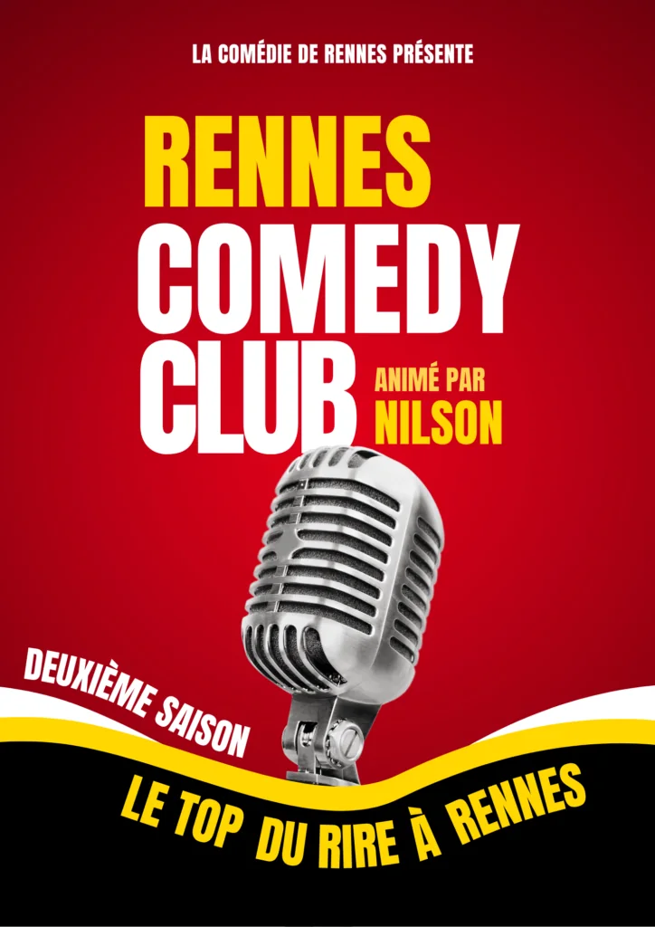Affiche officielle du Rennes Comedy Club