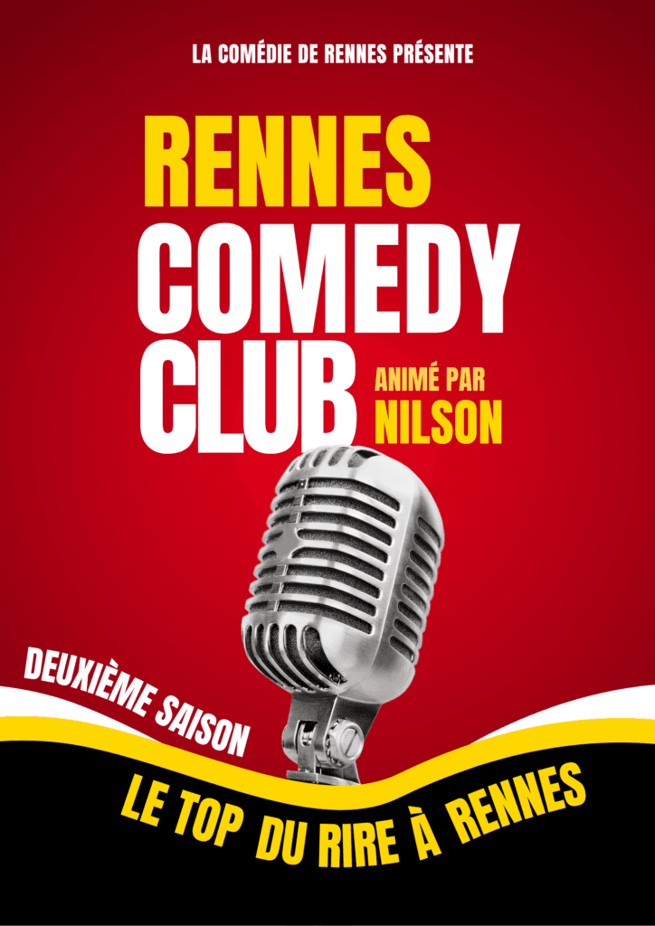 Affiche officielle du Rennes Comedy Club