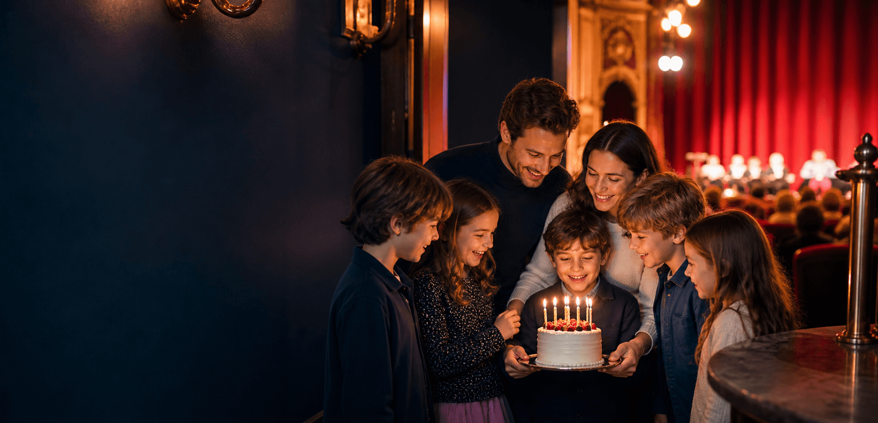 Un anniversaire d’enfants au théâtre