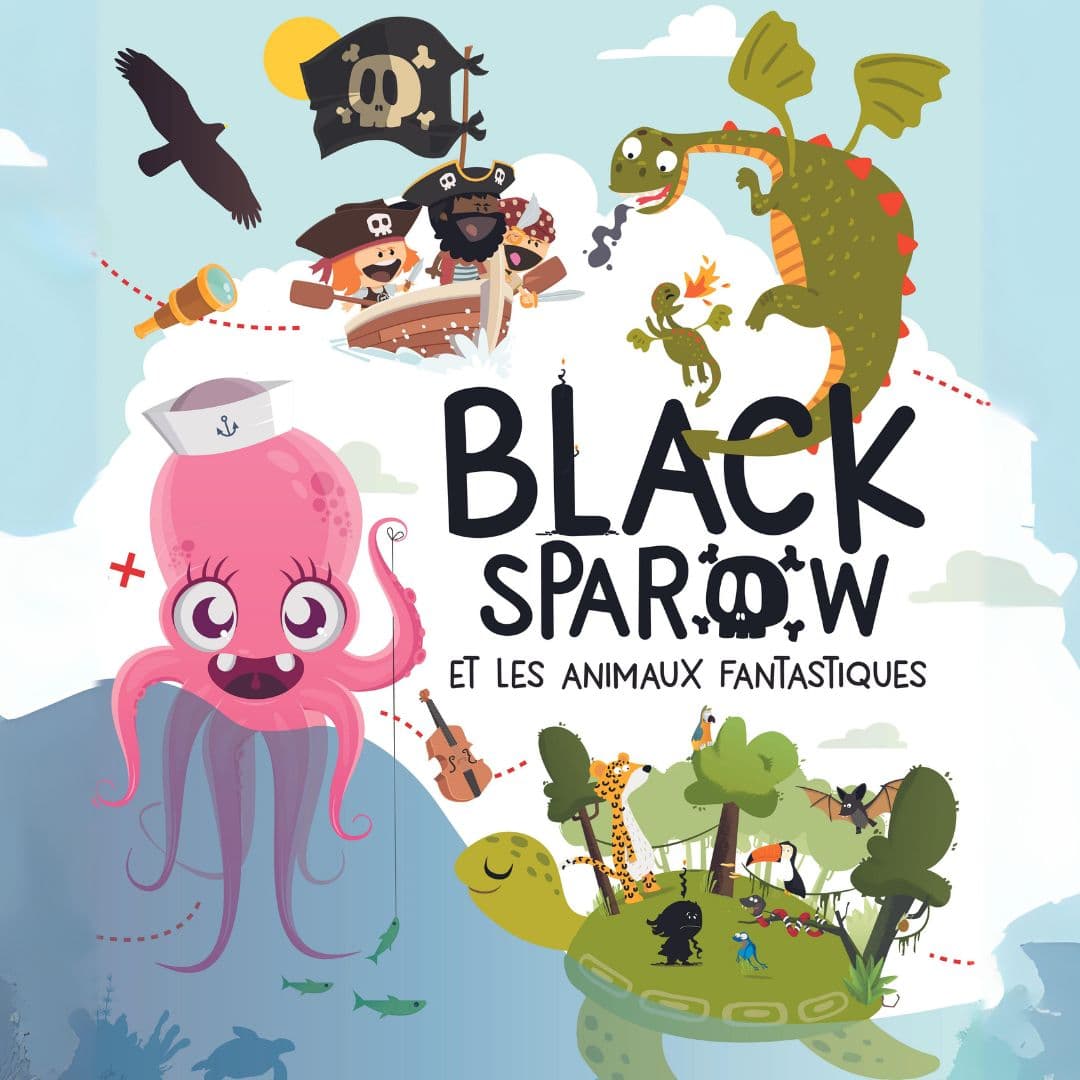 Visuel carré officiel — Black Sparow et les animaux fantastiques