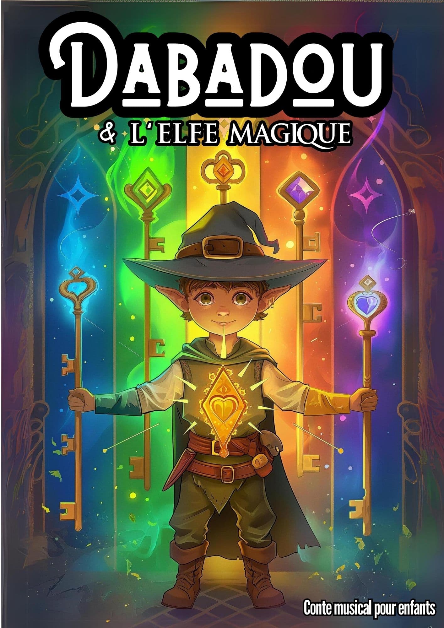 Affiche officielle pour DABADOU & L’ELFE MAGIQUE