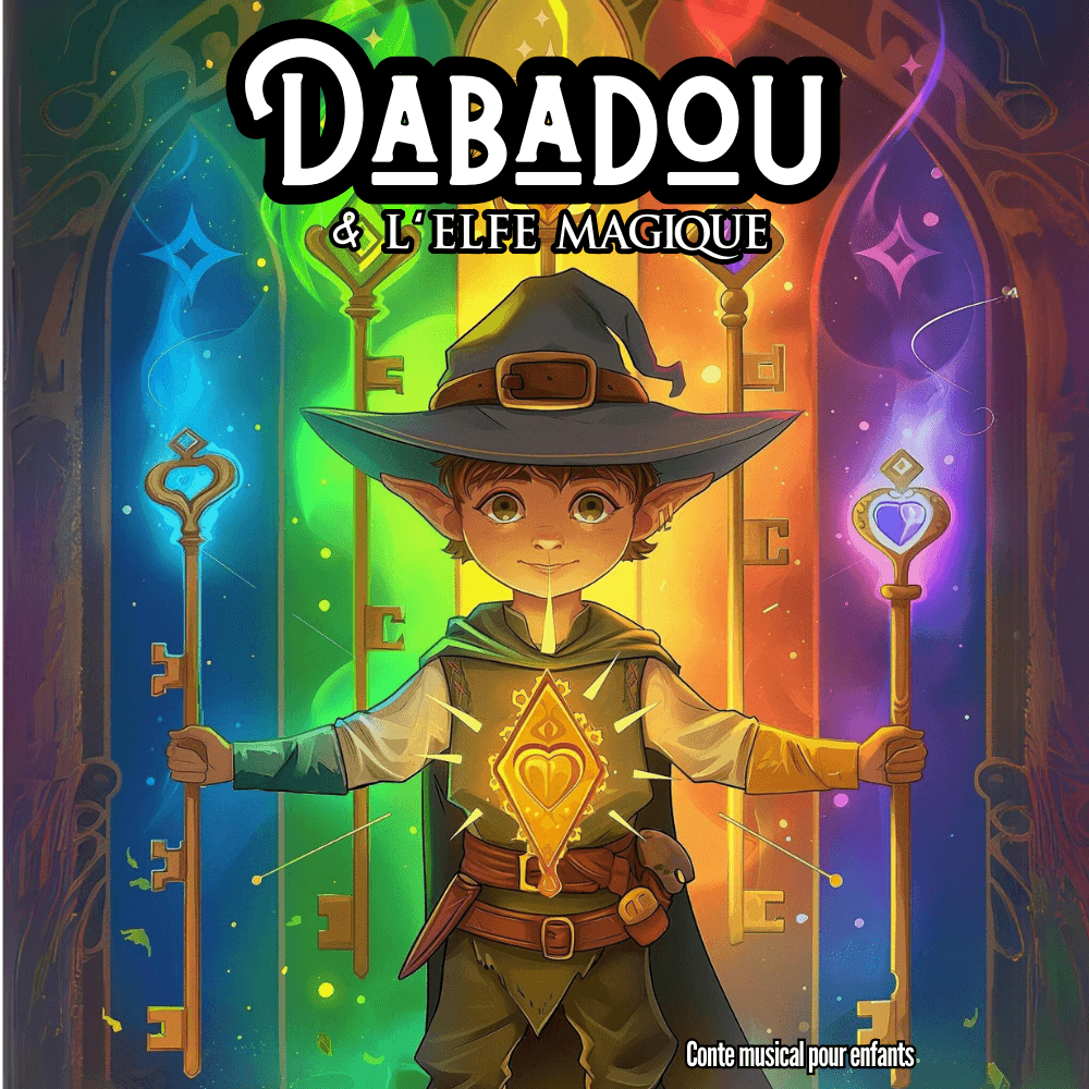 Visuel carré officiel — Dabadou & l'Elfe Magique