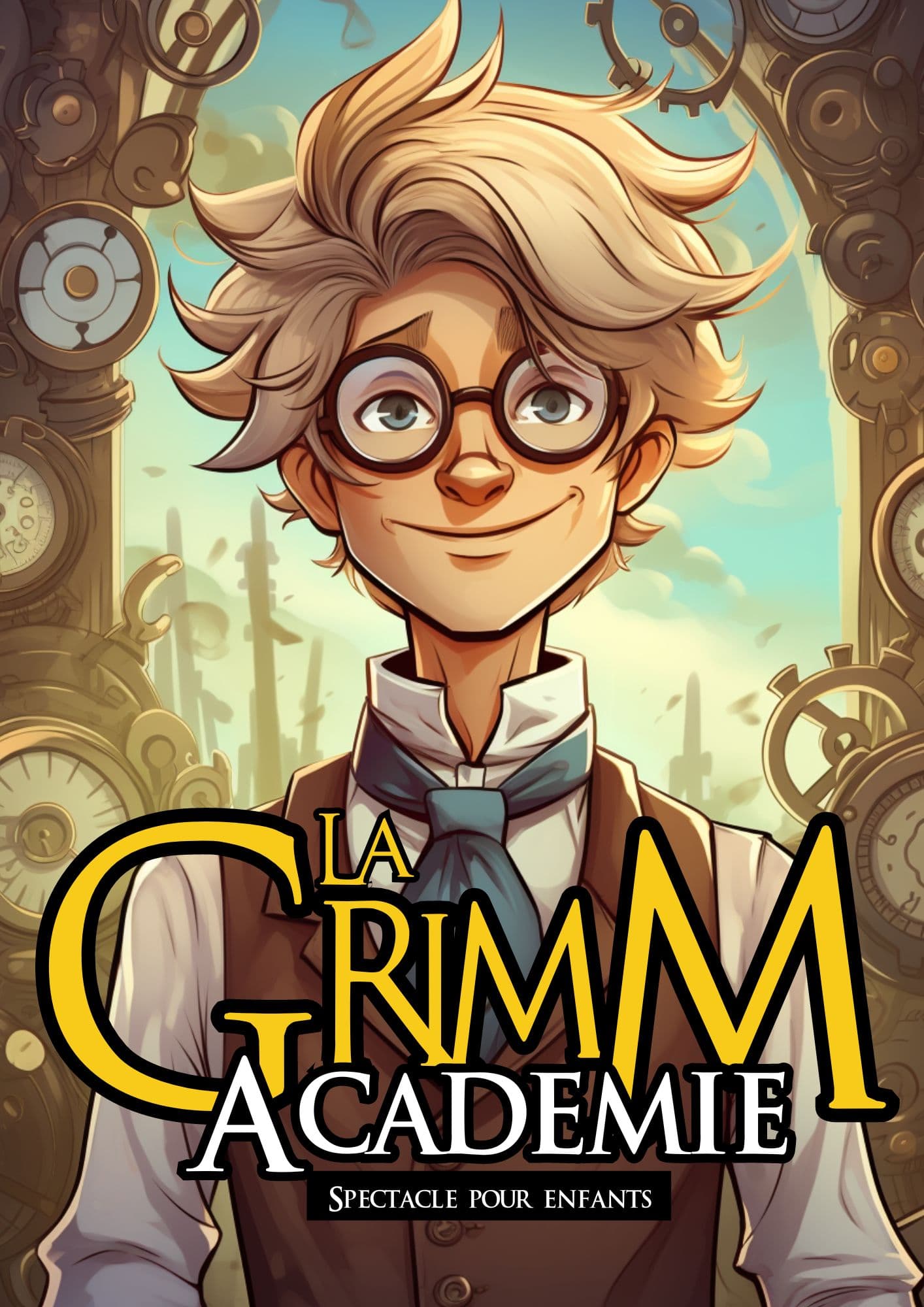 Affiche officielle pour La Grimm Académie