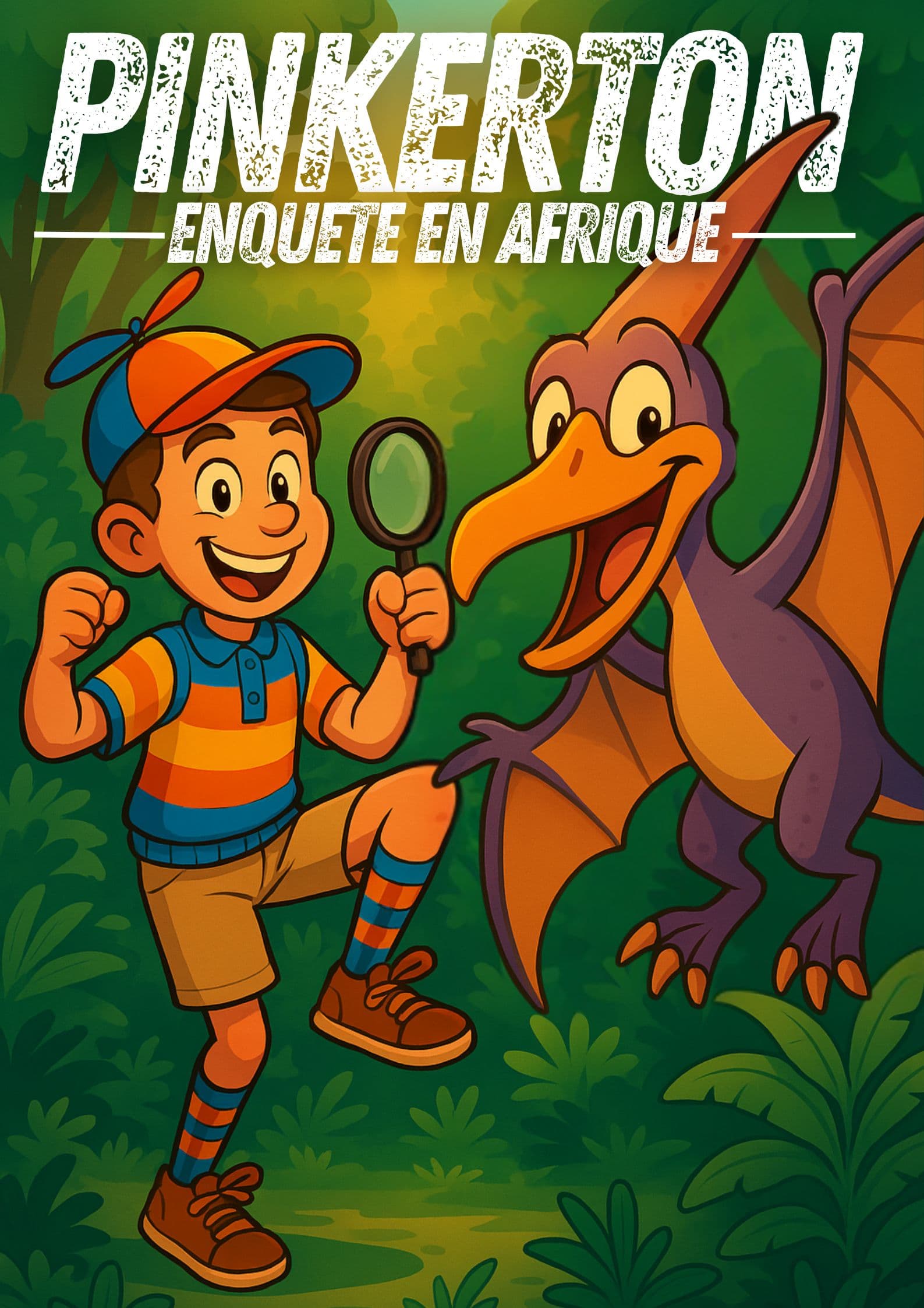 Affiche officielle pour Pinkerton - Enquête en Afrique
