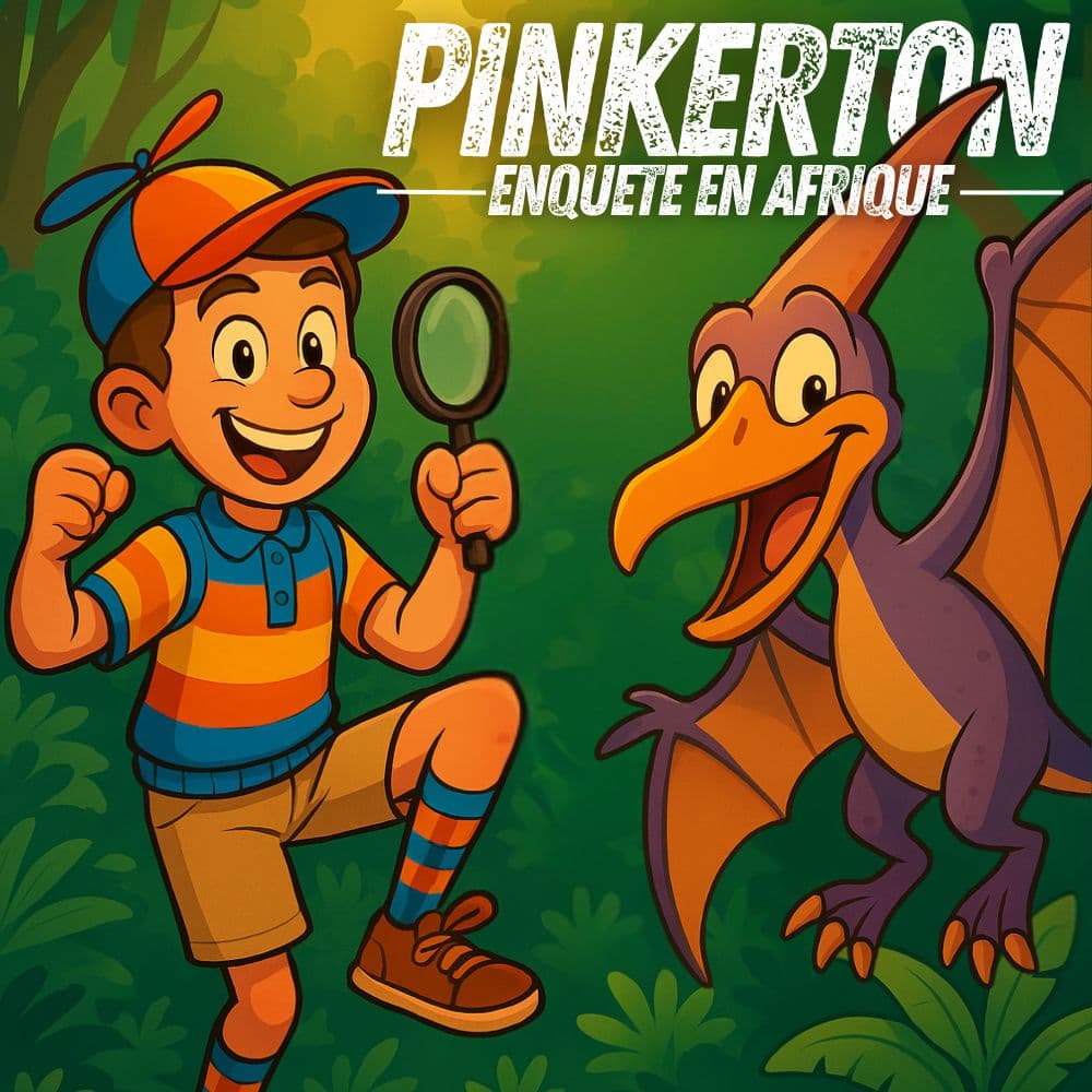 Visuel carré officiel — Pinkerton - Enquête en Afrique