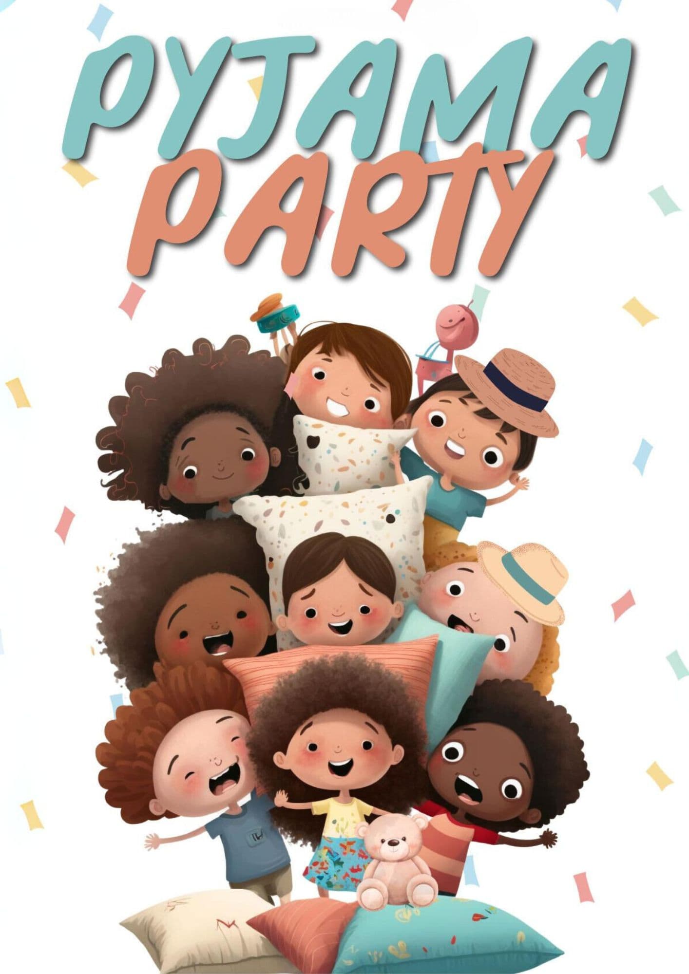 Affiche officielle pour Pyjama Party